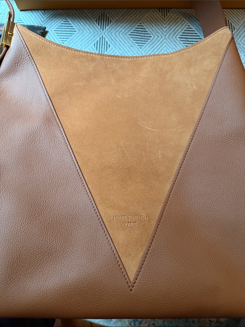 NWT Authentic Louis Vuitton Low Key Suede Hobo MM - Picture 7 of 11